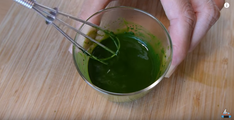 How to Mix Your Matcha Green/Blue Tea